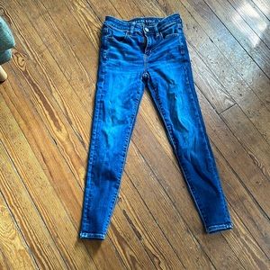 American eagle high rise jeggings size 2 short